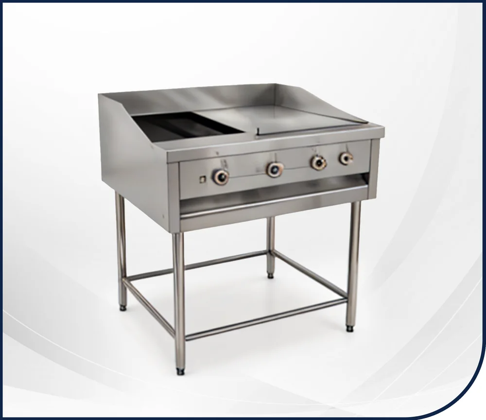 Griddle and Griller with Stand