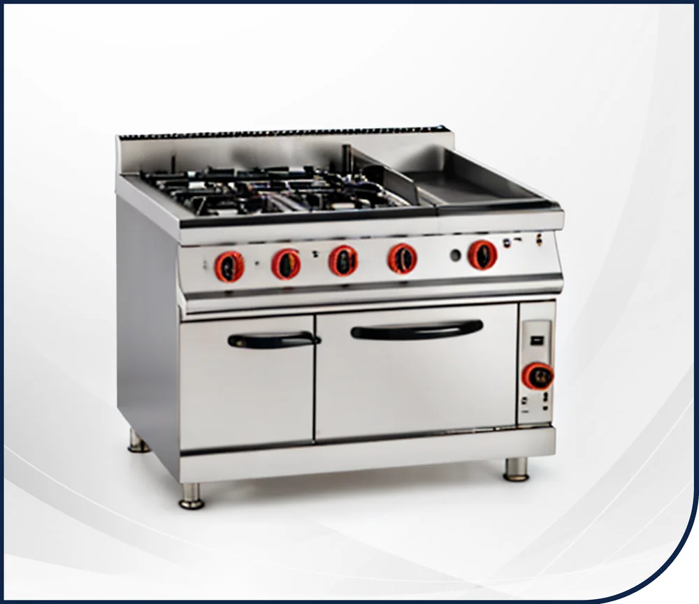 Range and Griddle with Oven