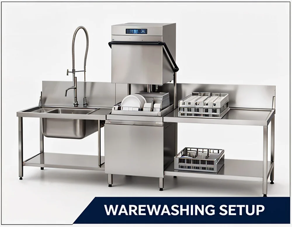 Warewashing Setup (Alt. Layout)