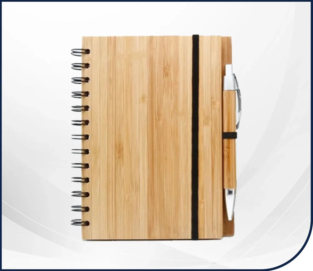 Bamboo Notebook with Pen