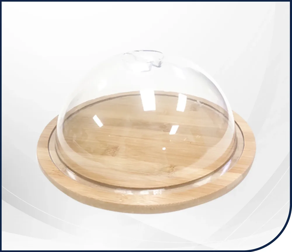 Round Charcuterie Board with Lid