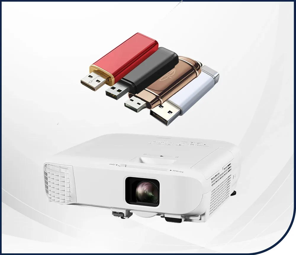 Projector and Flashdrive
