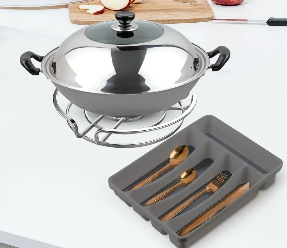 Cutlery & Wok Holder